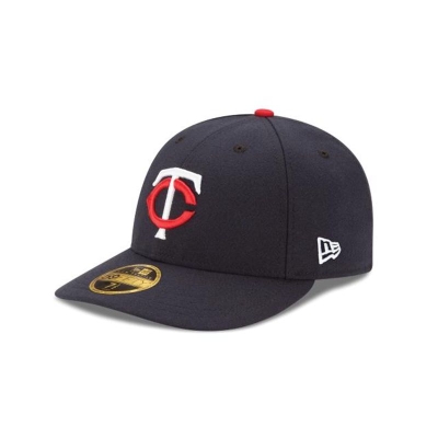 Sapca New Era Minnesota Twins MLB Authentic Collection Low Profile 59FIFTY Fitted - Albastri